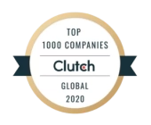 Badge Top 1000 Companies on Clutch