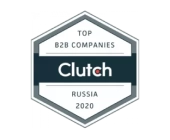 Badge Top B2B Companies on Clutch